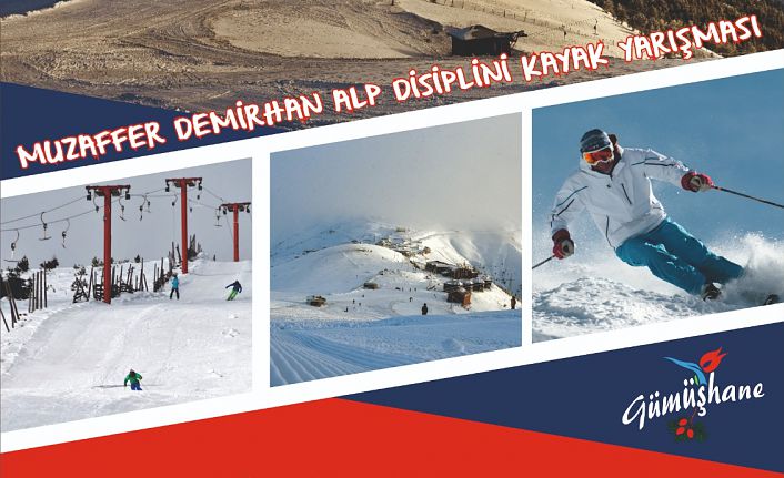 Kurtuluş için Zigana’da alp disiplini kayak yarışması düzenlenecek