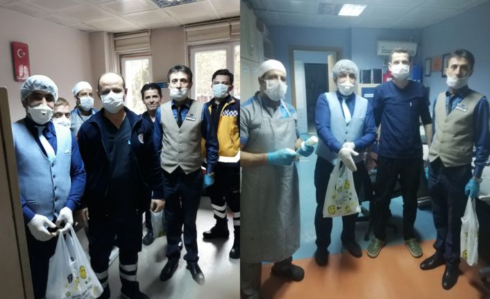 Divan Sofrasından sağlık çalışanlarına döner ikramı