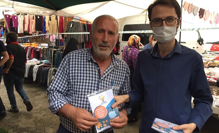 AK Parti’den vatandaşlara ücretsiz maske