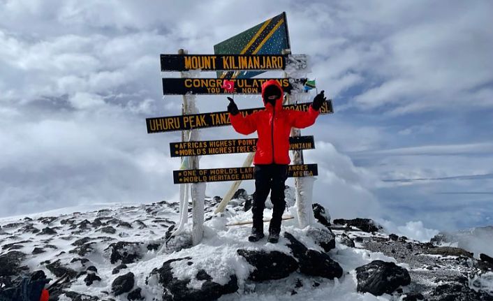 Kilimanjaro’da bir Gümüşhaneli: Hakan Yalçın