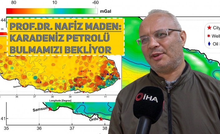 Prof. Dr. Maden: Karadeniz’deki petrol sızıntıları Sinop, Ünye ve Rize açıklarında