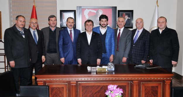Ankara GÜDEF'ten Vali Yavuz ve Başkan Çimen’e ziyaret