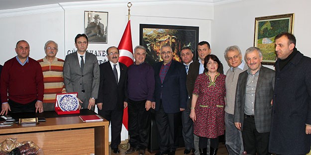 Başkan Gümrükçüoğlu'ndan Gümüşhaneliler Derneğine Ziyaret