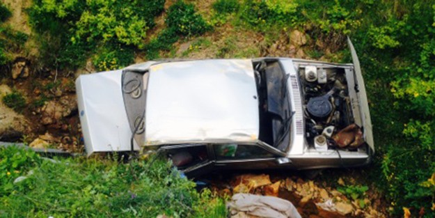 Gümüşhane'de Trafik Kazası: 1 Yaralı
