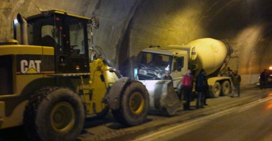Gümüşhane'de Tünel Kazası: 1 Ölü 