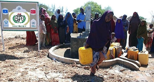 Gümüşhane’nin artık Somali’de su kuyusu var