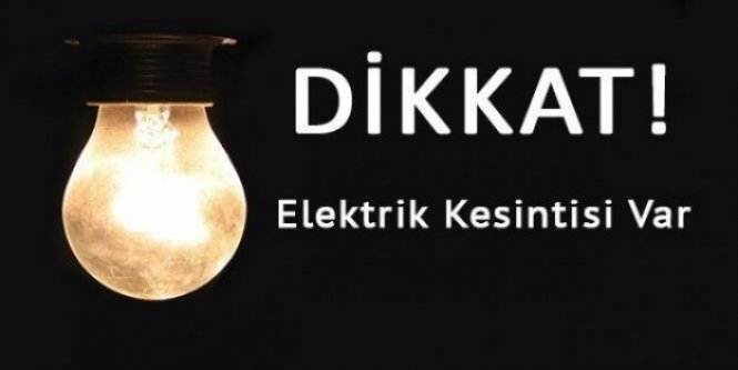 Hasanbey'de Elektrik Kesintisi Yapılacak