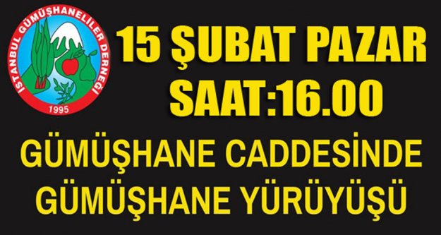 İstanbul’da 15 Şubat yürüyüşü düzenlenecek