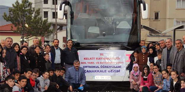 Kelkit'te Öğrencilere Çanakkale Gezisi Düzenlendi