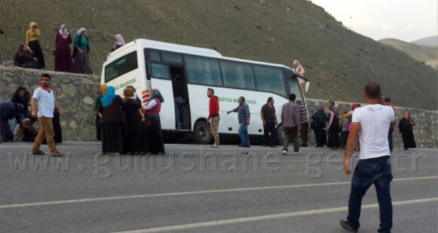 Kız Kur'an Kursu Öğrencilerini Taşıyan Otobüs Pöske Dağında Kaza Yaptı: 4 Yaralı