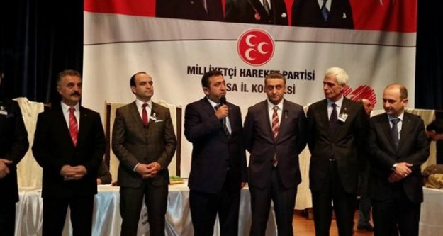 MHP Bursa İl Başkanlığına Gümüşhaneli Yılmaz seçildi