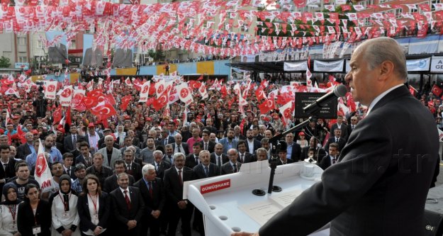 MHP Lideri Bahçeli Gümüşhane’de