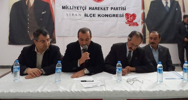 MHP Şiran Kongresi Yapıldı