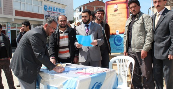 Şiran'da 'Ayasofya Camii Olsun' Kampanyası