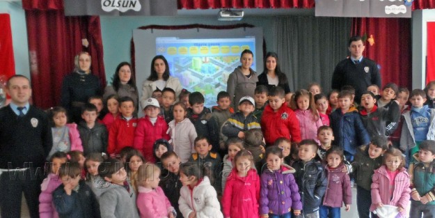 Torul'da Öğrencilere Trafik Eğitimi Verildi
