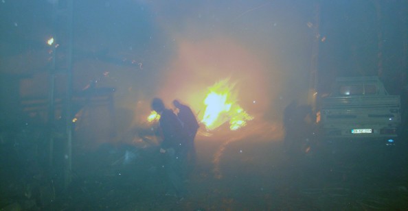 Torul'da Yangın