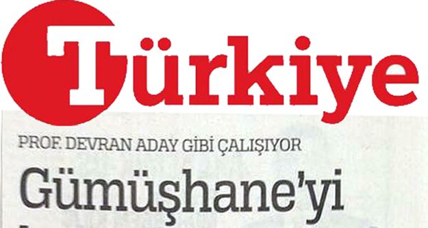 Türkiye Gazetesi, Yusuf Devran’ın hükümete verdiği önemli desteği yazdı