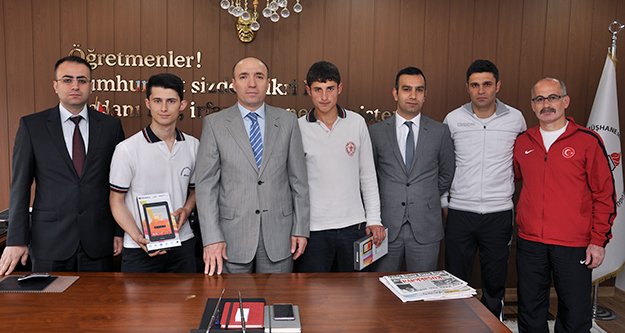 Türkiye şampiyonlarına tablet