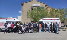 Sağlık çalışanlarına ambulans sürüş eğitimi verildi