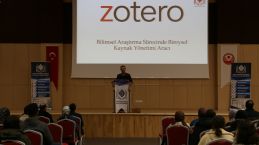 ZOTERO eğitim semineri gerçekleştirildi