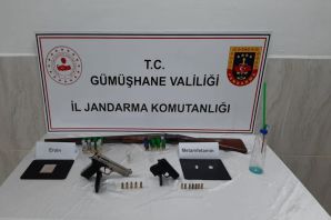 Jandarma’dan Merkez ve Kürtün’de uyuşturucu operasyonu