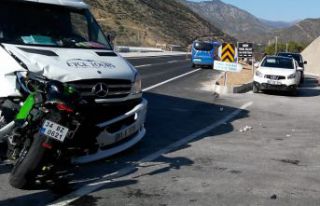Gümüşhane’de trafik kazası: 1 yaralı 