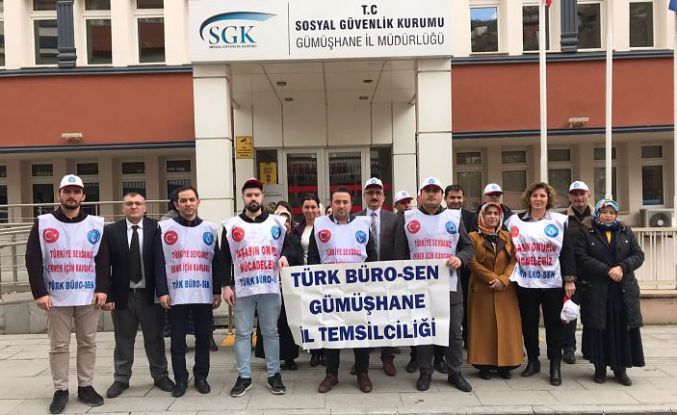 Türk Büro-Sen’den SGK çalışanları açıklaması