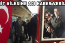 Şehit Haberi Gümüşhane Merkeze Bağlı Hasköy'deki Ailesine Verildi