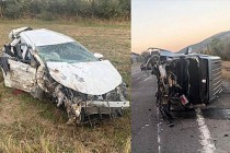 Gümüşhane’de trafik kazası: 2’si ağır 7 yaralı