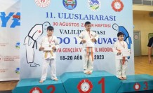 Judo takımımız madalyalarla döndü