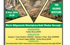 Gümüşhane madenleri İstanbul'da konuşulacak