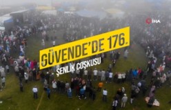 Güvende Yaylası'nda yoğun sis altında şenlik coşkusu