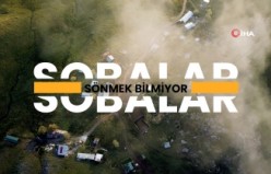 Gümüşhane'nin yüksek kesimlerinde sobalar sönmek bilmiyor