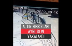 Gümüşhane’de altın hırsızı çete aynı gün yakalandı