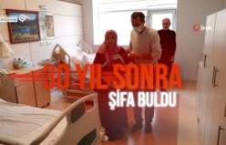 30 yıl sonra şifa buldu