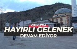 Kırıklı köyündeki hayırlı gelenek 19 yıldır sürdürülüyor