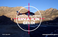 Ambulans helikopter minik Erva Asel için havalandı