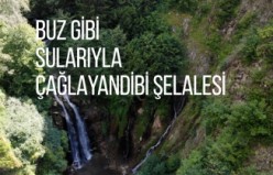 Buz gibi suları ve serinleten havasıyla Çağlayandibi Şelalesi