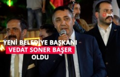 Gümüşhane'nin yeni Belediye Başkanı Vedat Soner Başer oldu