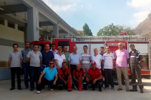 Türk Telekom’da yangın tatbikatı