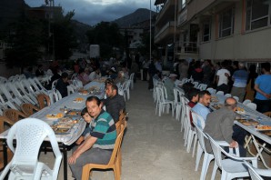 Hasanbey'de iftar coşkusu