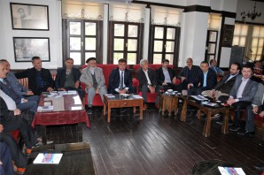 Başkan Çimen, AK Parti kurucu üyeleri ile buluştu