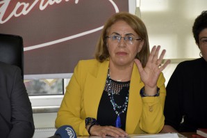 CHP Kadın Kolları Genel Başkanı Fatma Köse Gümüşhane'de