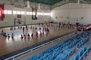 Gümüşhane'de Kur'an Kursu Öğrencileri SODES'le Spor Yapıyor