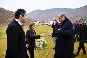 Cumhurbaşkanı Erdoğan'dan Başkan Çimen'e ziyaret