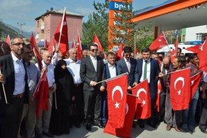 Torul’da Demokrasi Yürüyüşü gerçekleştirildi