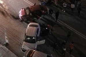 Gümüşhane’de zincirleme trafik kazası