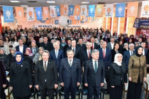Orman ve Su İşleri Bakanı Veysel Eroğlu Gümüşhane AK Parti Kadın Kolları Kongresine katıldı