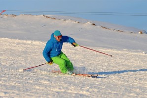 Zigana'da Kayak Keyfi Başladı