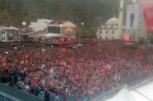 Cumhurbaşkanı Erdoğan Gümüşhane'de